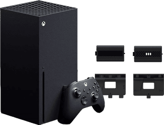Xbox Series X + BlueBuilt Oplaadbare Batterijen