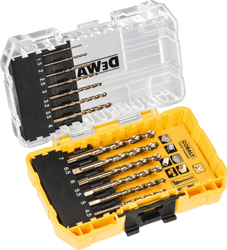 DeWalt 13-piece HSS Industrial Cobalt Set