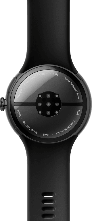 Google Pixel Watch 3 Zwart 45mm