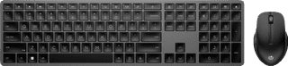 HP 975 Dual-Mode Wireless Keyboard Black QWERTY + HP 430 Multi-Device Wireless Mouse