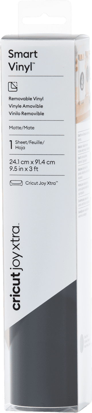 Cricut Smart Vinyl Verwijderbaar 24x91cm Zwart