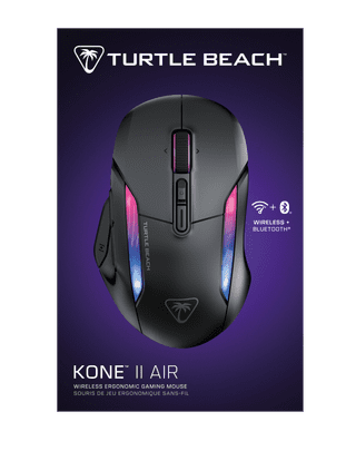 Turtle Beach Kone II AIR Wireless Gaming Muis Zwart
