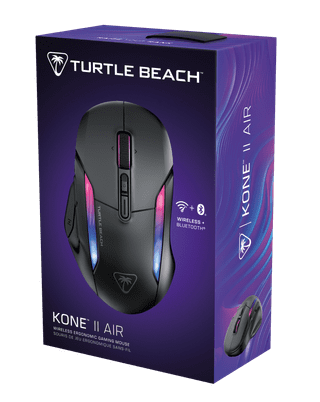 Turtle Beach Kone II AIR Wireless Gaming Muis Zwart