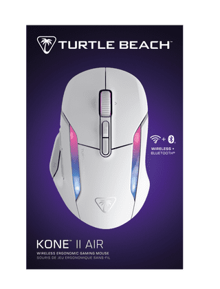 Turtle Beach Kone II AIR Wireless Gaming Mouse White