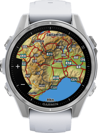Garmin Fenix 8 Zilver/Wit 43mm