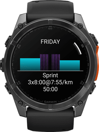 Garmin Fenix 8 Zwart 51mm