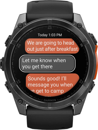 Garmin Fenix 8 Zwart 51mm