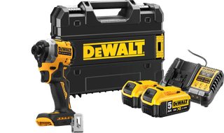 DEWALT DCF850NT-XJ 5.0Ah Battery (2x) Starter Pack