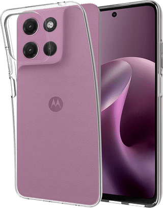Just in Case Soft Design Motorola Moto G17 / G17 Power Back Cover Transparant