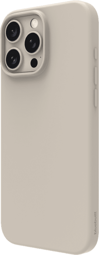 BlueBuilt Back Cover iPhone 16 Pro Max Beige