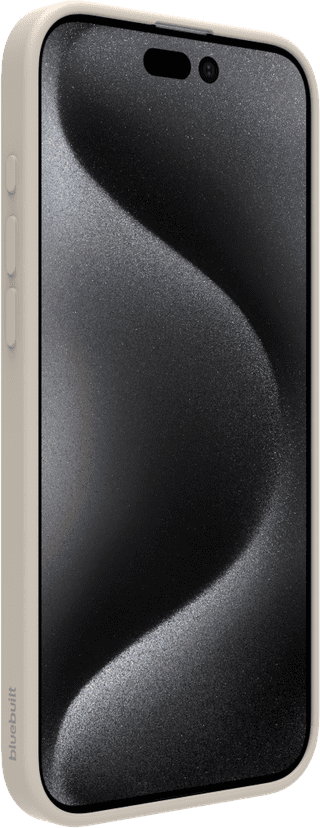 BlueBuilt Back Cover iPhone 16 Pro Max Beige