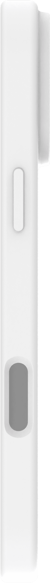 BlueBuilt Back Cover iPhone 16 Pro Max White + Privacy Filter Screen Protector Glass