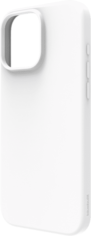 BlueBuilt Back Cover iPhone 16 Pro Max White + Privacy Filter Screen Protector Glass