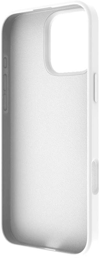 BlueBuilt Back Cover iPhone 16 Pro Max White + Privacy Filter Screen Protector Glass