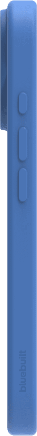 BlueBuilt Back Cover iPhone 16 Blue + Screen Protector Glass