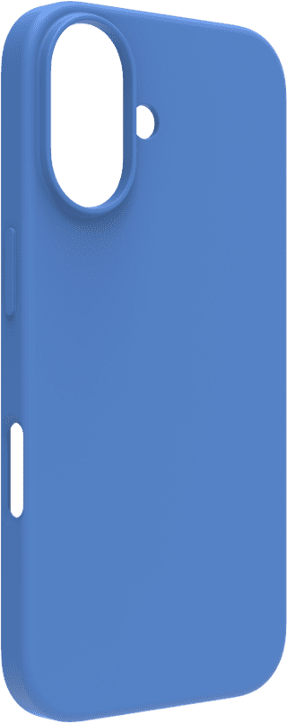 BlueBuilt Back Cover iPhone 16 Blue + Screen Protector Glass
