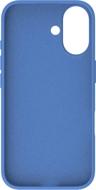 BlueBuilt Back Cover iPhone 16 Blue + Screen Protector Glass