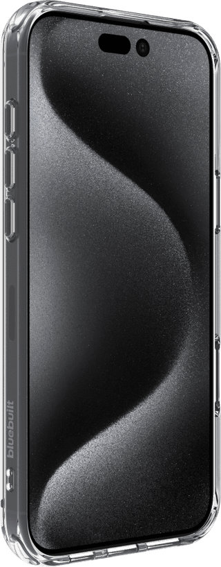 BlueBuilt Protective Back Cover met MagSafe iPhone 16 Pro Max Transparant