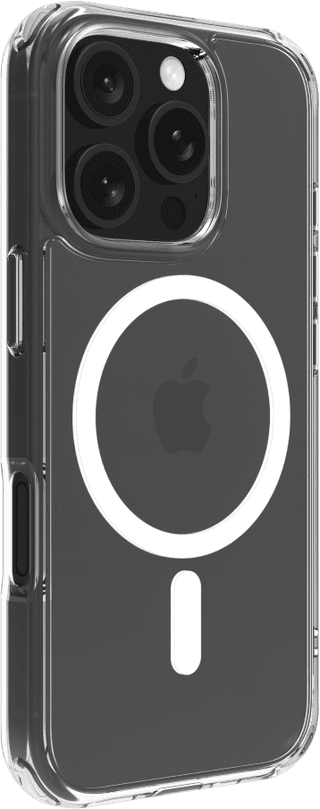 BlueBuilt Protective Back Cover met MagSafe iPhone 16 Pro Transparant