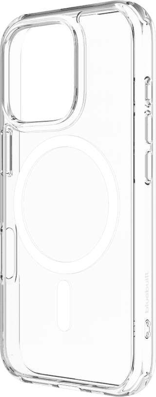 BlueBuilt Protective Back Cover met MagSafe iPhone 16 Pro Transparant