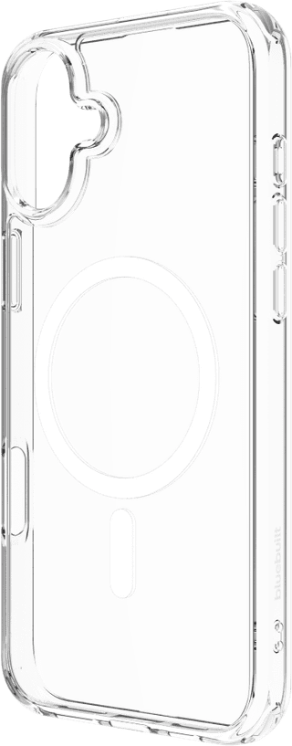 BlueBuilt Protective Back Cover met MagSafe iPhone 16 Plus Transparant