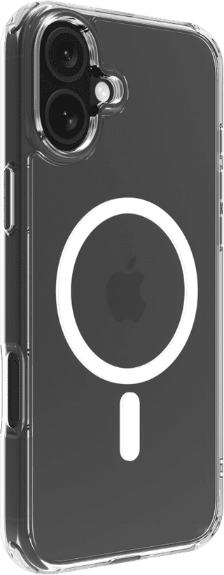 BlueBuilt Protective Back Cover met MagSafe iPhone 16 Plus Transparant