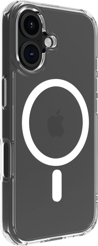 BlueBuilt Protective Back Cover met MagSafe iPhone 16 Transparant