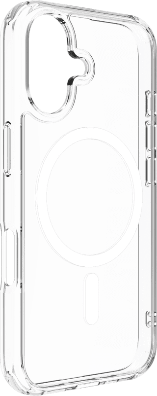 BlueBuilt Protective Back Cover met MagSafe iPhone 16 Transparant
