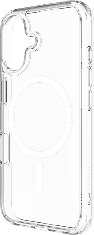 BlueBuilt Protective Back Cover met MagSafe iPhone 16 Transparant