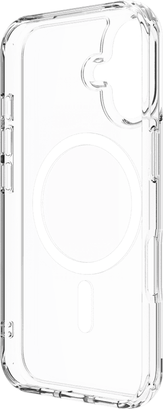 BlueBuilt Protective Back Cover met MagSafe iPhone 16 Transparant