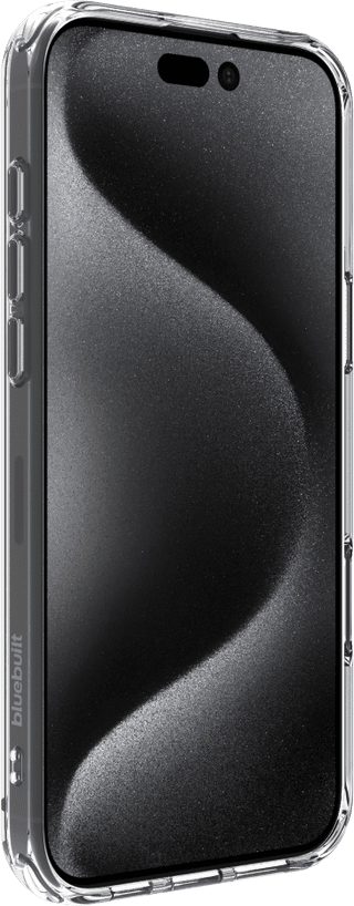 BlueBuilt Protective Back Cover iPhone 16 Pro Max + Privacy Filter Screen Protector Duo Pack