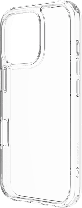 BlueBuilt Protective Back Cover iPhone 16 Pro Transparant