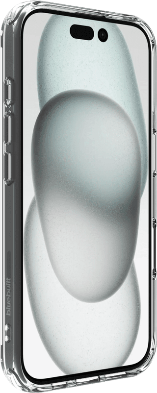 BlueBuilt Protective Back Cover iPhone 16 Transparant