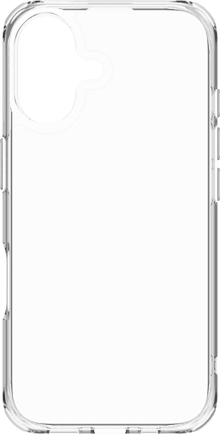 BlueBuilt Protective Back Cover iPhone 16 Transparant