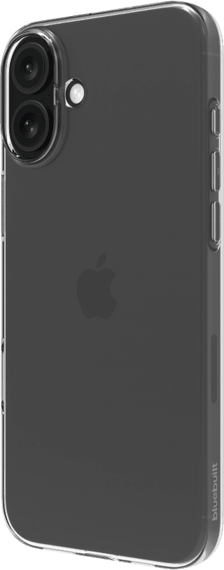 BlueBuilt Apple iPhone 16 Plus Back Cover Transparant