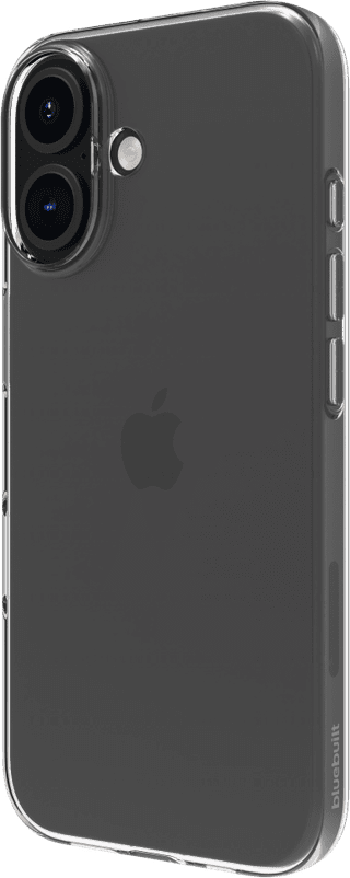 BlueBuilt Apple iPhone 16 Back Cover Transparent