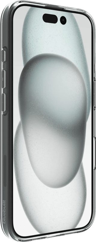 BlueBuilt Apple iPhone 16 Back Cover Transparent