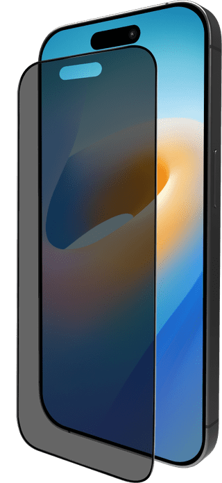 BlueBuilt Protective Back Cover iPhone 16 Pro Max + Privacy Filter Screen Protector Duo Pack
