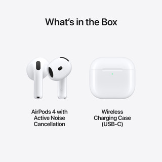 Apple Watch Series 10 42mm Rose Gold Sport Band S/M + AirPods 4 Active Noise Canceling