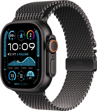 Apple Watch Ultra 2 4G 49mm Zwart Milanese Band L