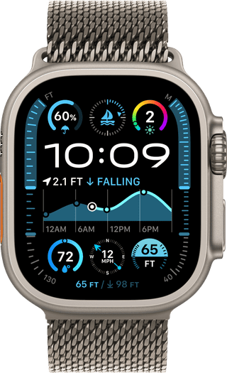 Apple Watch Ultra 2 4G 49mm Zilver Milanese Band M