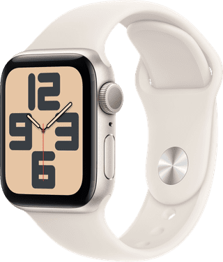 Apple Watch SE 2024 40mm Starlight Sport Band M/L