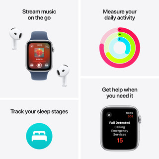 Apple Watch SE 2024 4G 40mm Midnight Sport Loop