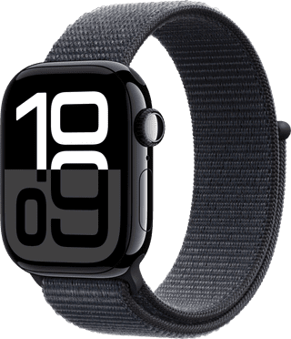 Apple Watch Series 10 42mm Black Sport Watch Strap