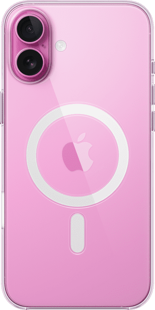 Apple iPhone 16 Plus Back Cover met MagSafe Transparant