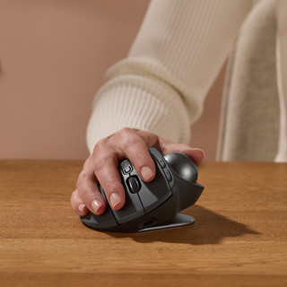 Logitech MX Ergo S Advanced Wireless Trackball Muis Zwart