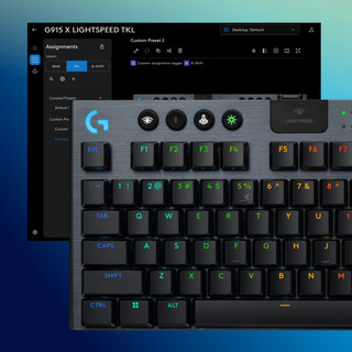 Logitech G915 X Lightspeed TKL Wireless Gaming Toetsenbord Zwart Qwerty
