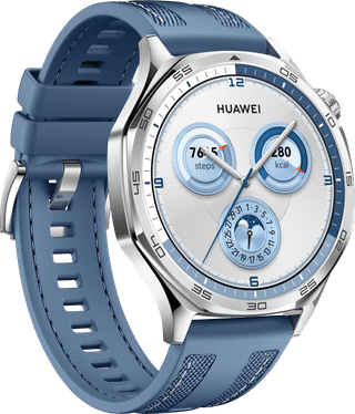Huawei Watch GT5 Zilver/Blauw 46mm
