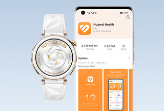 Huawei Watch GT5 Zilver/Blauw 46mm
