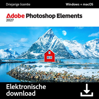 Adobe Photoshop Elements 2027 3 Jaar - Digitaal